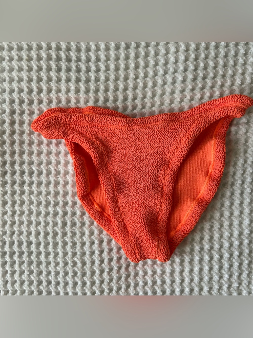 Hunza G Bright Orange Bikini Bottom